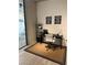 Contemporary office space featuring a modern desk, chair, and decorative artwork for a productive environment at 353 E Bonneville Ave # 449, Las Vegas, NV 89101