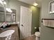 Bathroom featuring granite counters, white tiling and neutral paint at 3550 Bay Sands Dr # 3044, Laughlin, NV 89029