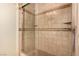 Shower enclosure with tile surround at 4405 Testarossa Ln, North Las Vegas, NV 89081