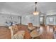 Open living area with hardwood floors and lots of natural light, perfect for entertaining and relaxation at 4678 Saddle Pl, Las Vegas, NV 89119