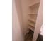 Bathroom storage space offering a great shelving solution at 5404 Walcott Dr, Las Vegas, NV 89118