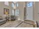 Welcoming entryway with high ceilings, decorative accents, and a bright, airy atmosphere at 6148 Whitelion Walk St, Las Vegas, NV 89148