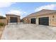 Spacious three-car garage with secure gate and ample parking at 8369 Eagle Estates Ct, Las Vegas, NV 89131