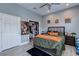 Main bedroom with a stylish closet, neutral walls, and soft lighting for a relaxing atmosphere at 8369 Eagle Estates Ct, Las Vegas, NV 89131