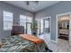 Cozy main bedroom with a large dresser and ensuite bathroom access for added convenience at 8369 Eagle Estates Ct, Las Vegas, NV 89131
