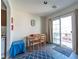 Cozy dining area with sliding glass doors leading to the outdoors at 9105 Captivating Ave, Las Vegas, NV 89149