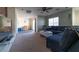 Comfortable living room with open layout and access to outdoor space at 9105 Captivating Ave, Las Vegas, NV 89149