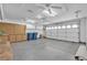 Spacious garage with bright lights and storage at 9625 Beach Water Cir, Las Vegas, NV 89117