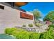 Vistara community sign with lush landscaping at 10348 Bressana Dr, Las Vegas, NV 89135