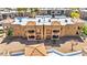 Aerial view of a building with balcony highlighted in a residential community at 2232 Aspen Mirror Way # 103, Laughlin, NV 89029