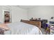 Inviting bedroom with a view to a walk-in closet and ample storage space at 2243 Albury Ave, North Las Vegas, NV 89086
