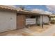 Cozy home exteriors with private entrances, mature landscaping, and well-kept walkways at 257 N Lamb Blvd # E, Las Vegas, NV 89110