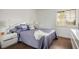 Charming bedroom with a comfy bed, hardwood floors, and a bright, airy feel at 2729 Echo Mesa Dr, Las Vegas, NV 89134