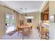 Cozy dining area with patio access, perfect for indoor-outdoor entertaining at 2734 Grand Forks Rd, Henderson, NV 89052