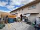 Spacious backyard with a private fence, a patio area and ample space for outdoor activities at 2804 Marlin Ave, Las Vegas, NV 89101