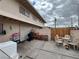 Relaxing outdoor patio area, perfect for entertaining and enjoying the outdoors at 2804 Marlin Ave, Las Vegas, NV 89101