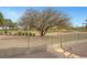 View of the backyard landscaping and golf course at 2920 Crown Ridge Dr, Las Vegas, NV 89134