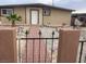 Inviting single-story home featuring a charming brick pathway and desert landscaping at 3616 Reynolds Ave, North Las Vegas, NV 89030