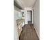 Hall bathroom with a double vanity, new flooring and a neutral color palette at 3619 Edinburgh Dr, Las Vegas, NV 89103