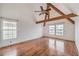 Spacious bedroom with hardwood floors, high ceilings, and natural light at 4043 Chalfont Ct, Las Vegas, NV 89121