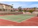 Community tennis court perfect for exercise and recreational enjoyment at 4043 Chalfont Ct, Las Vegas, NV 89121