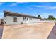 The expansive backyard features a patio and provides ample space for outdoor activities and customization at 4669 E Saint Louis Ave, Las Vegas, NV 89104