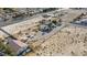 Aerial view of the property and neighborhood at 4838 N Tioga Way, Las Vegas, NV 89149