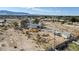 View of the town homes and desert landscape at 4838 N Tioga Way, Las Vegas, NV 89149