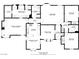 Detailed floor plan showcasing bedrooms, bathrooms, living spaces, and kitchen layout at 4838 N Tioga Way, Las Vegas, NV 89149