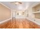 Bright living area with hardwood floors and ample space for entertaining at 5046 Great Abaco St, North Las Vegas, NV 89031