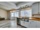 Bright kitchen and breakfast nook with stainless steel appliances, butcher block countertops, and natural light at 6357 Vicuna Dr, Las Vegas, NV 89146