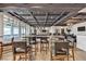 Community area with multiple seating options, tables, and entertainment setup at 660 Otter Brook St, Henderson, NV 89011