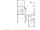 Detailed floor plan showcasing layout of bedrooms, kitchen, living room, and bathrooms at 665 Look Lively Ct, Henderson, NV 89011