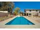 Take a refreshing dip in this private pool, perfect for hot days at 7736 Tioga Ridge Ct, Las Vegas, NV 89117