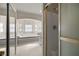 Spa-like bathroom featuring tub, shower, and bright lighting at 861 Mcmurray Dr, Pahrump, NV 89060