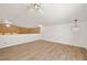 Expansive bonus room area with high ceilings, ceiling fan, and natural light at 861 Mcmurray Dr, Pahrump, NV 89060