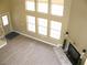 Inviting living room featuring a fireplace and large windows for natural light at 861 Mcmurray Dr, Pahrump, NV 89060