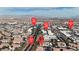 An aerial view highlights the property's convenient location near shopping, major streets, and community amenities at 950 Seven Hills Dr # 2418, Henderson, NV 89052