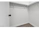 Walk-in closet with shelving and clothing racks at 950 Seven Hills Dr # 2418, Henderson, NV 89052