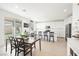 Eat-in kitchen with sliding glass doors for abundant natural light and backyard access at 10415 Andele Ave, Las Vegas, NV 89166