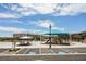 Community playground with modern play structures, picnic area, and accessible parking, perfect for families at 10415 Andele Ave, Las Vegas, NV 89166