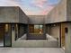 Exterior showcasing a modern home design with large windows and a rooftop patio at 1172 Monte De Luz Way, Henderson, NV 89012