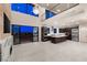 Open kitchen with an island, stainless steel appliances, and access to outdoor living space at 1172 Monte De Luz Way, Henderson, NV 89012