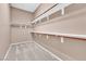 A walk-in closet offering ample storage and shelving at 11730 Stonewall Springs Ave, Las Vegas, NV 89138