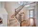 Open entryway with staircase and stylish decor at 2132 Ponticino St, Henderson, NV 89044