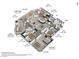 Detailed floorplan of the condo showcasing layout, room dimensions, and balcony access at 2877 Paradise Rd # 2203, Las Vegas, NV 89109