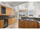 The sleek kitchen features modern cabinetry, countertops, and stainless steel appliances at 2877 Paradise Rd # 2203, Las Vegas, NV 89109
