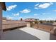 Spacious balcony offering views of the community and blue skies at 3428 Royal Calloway Ave, Las Vegas, NV 89141