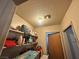 Laundry room with shelving, storage containers, washer, and dryer at 3505 W Bonanza Rd, Las Vegas, NV 89107