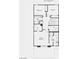 Second floor plan showcasing the bedrooms and bathrooms at 3667 Inspirato Ave, Henderson, NV 89044
